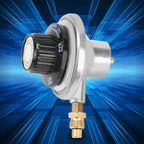 Low Pressure Adjustable Regulator Zinc Alloy 1"‑20UNF Propane Gas Low Pressure Adjustable Regulator Control Valve BBQ Grill