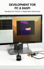 Sipeed T256S Thermal Imager Camera AI ISR Inspection Repair Thermographic Compatible with Any USB-C iOS & Android Device Raspber