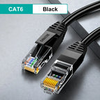 Samzhe 1000Mbps Cat6 Ethernet Cable Gigabit High Speed  Internet Cord RJ45 Shielded Network LAN Cord for PC PS5 PS4 PS3 Xbox