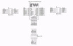 ESP8266 FOR ESP-32 FOR ESP32-Development Board Test Programmer Socket Downloader for ESP-01 ESP-12F ESP-07S ESP-12S