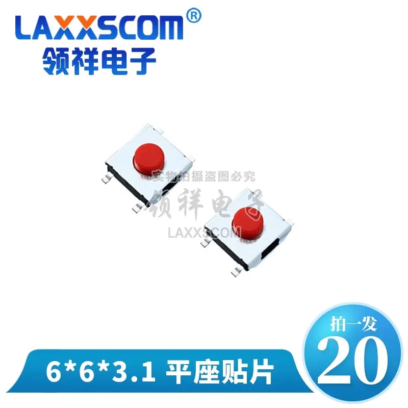 20PCS 3*6 3*4 4*4 SMD Tactile Tact Push Button Switch 2Pin 4Pin Touch Micro Switch 3x4x2.5 3x6x5 3x6x2.5 4x4x1.5 12x12x5 4*4*2.5