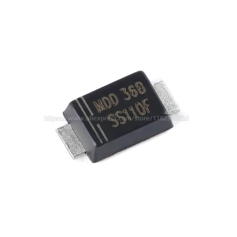 3000PCS SS110F SS210F SS310F SS510F SMAF 1A 2A 3A 5A 100V 1KV DO-214AC SMD Schottky Diodes Ultrathin
