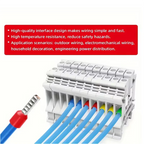 100PCS Electrical Tube Terminals Suit VE Tubular Block Cord End Connectors Cable Wire Connector