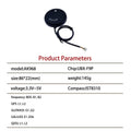 UBX-F9P High-Precision GNSS Module RTK Differential Multi Band Positioning Support for UAV Precise Control Mobile Robot