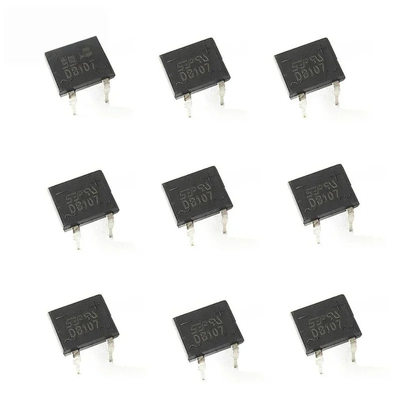 LAUBEI 10/20/50PCS DB107 Diode Bridge 1A 1000V DIP4 Single Phases Diode Rectifier Bridges Electronica Componentes