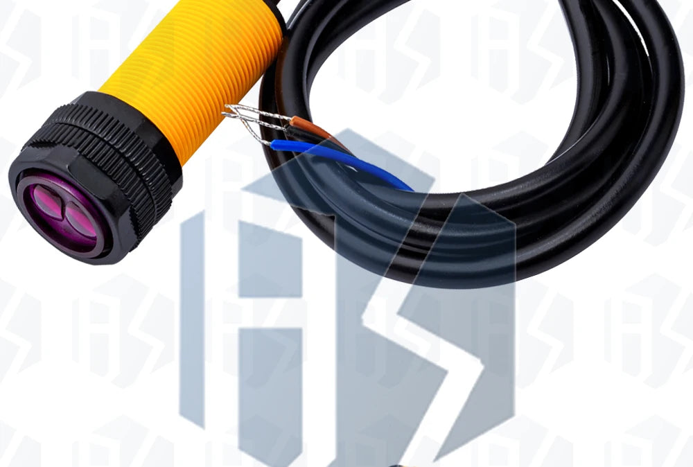 E18-D80NK Infrared Obstacle Avoidance Reflective Photoelectric Sensor with Adjustable 3-80cm Detection Range for Smart Car Robot
