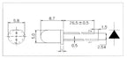 10-1000PCS/Pairs 5MM 940nm LEDs Infrared Emitter And IR Receiver Diode Diodes