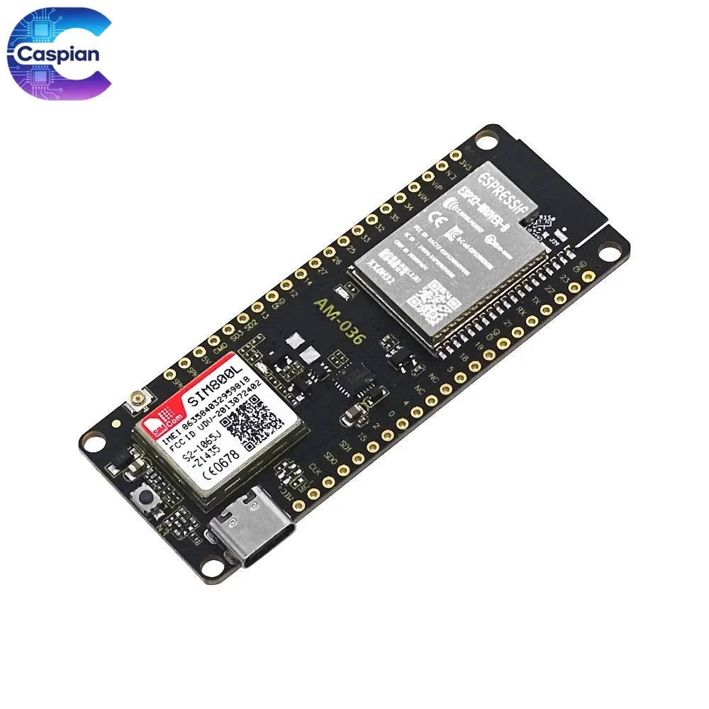 TTGO T-Call V1.4 ESP32-SIM800L GSM/GPRS Module, WiFi Bluetooth 4.2 USB-C for Arduino IoT