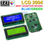 TZT LCD2004+I2C 2004 20x4 2004A Blue/Green screen HD44780 Character LCD /w IIC/I2C Serial Interface Adapter Module For Arduino