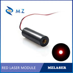 Laser Diode Module Red Dot D12mm 660nm 50MW 5V/12V/24V Industrial Grade ACC Drive Type CW Circuit Model