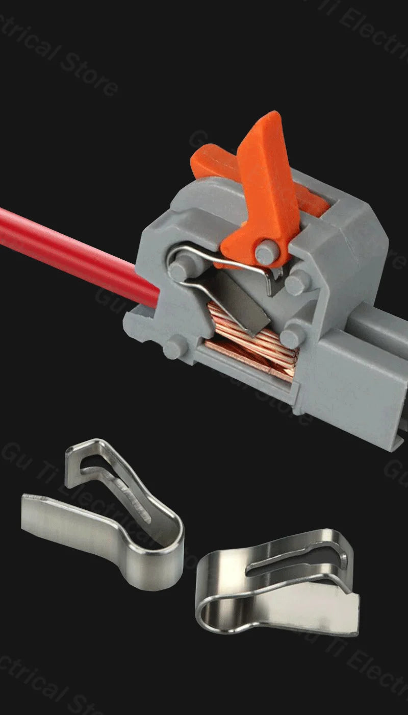 Male Female Docking Mini Quick Wire Connector Universal Compact Electrical Wiring Connectors Push-in Conductor Terminal Block