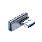 180 Degree Elbow USB C Adapter Type C USB C OTG Converter U Shape USB 3.0 Type C Charging Data Cable Adapter Phone Connector