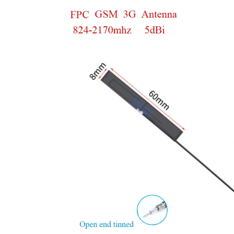 20pcs/bag,2G,3G,GPRS,GSM,LTE,Full-band,Built-in,Flexible antenna,Plate,Antenna,4G FPC Antenna,inner antenna,PCB