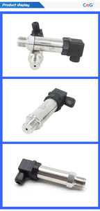 CG Diffused Silicon Pressure Transmitter Thread G 1/4" High Precision Vacuum Hydraulic Oil Pressure Sensor 4-20mA/0-10V Output