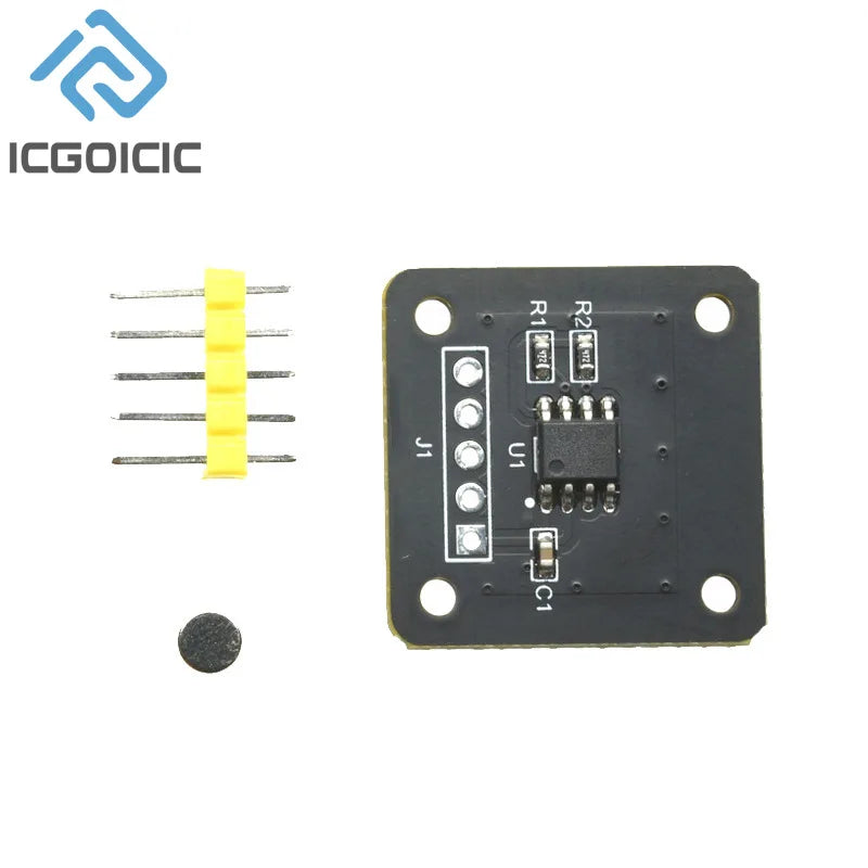MT6701 Magnetic Encoder Magnetic Induction Angle Measurement Sensor Module 14bit High Precision Replacement AS5600