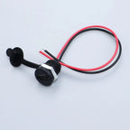 JCD 2/4/5Pin Type C Connector With Line Nut Locking Plate PH 2.0 Waterproof Cap High Current Fast Charging Jack USB C Port