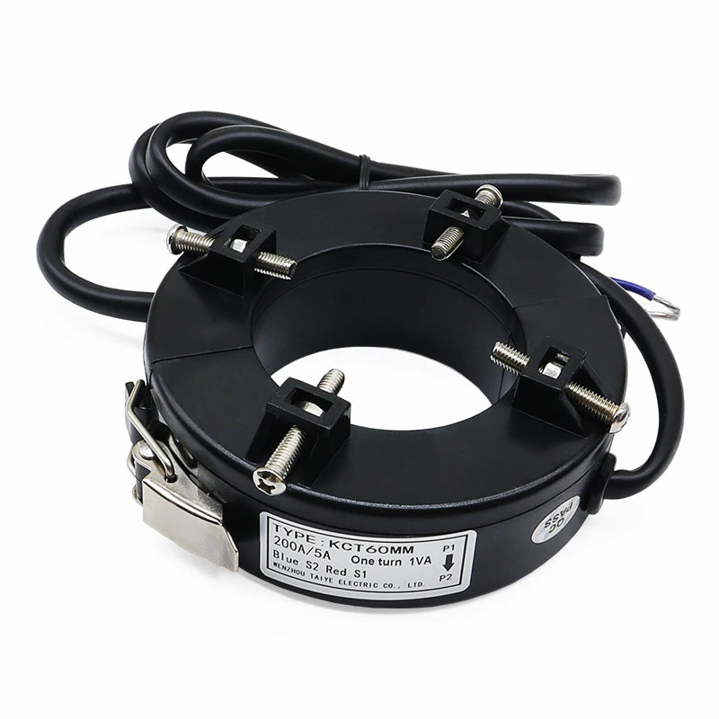 Circuit Open 60mm Aperture Current Transformer Power Measurement AC  Ct 300/5A Class 0.5 Low Voltage