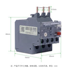 Schneider Electric Three-Pole Thermal Overload Relay LRN10N LC1N AC Contactor Thermal Magnetic Release Protector LAEB1N Base