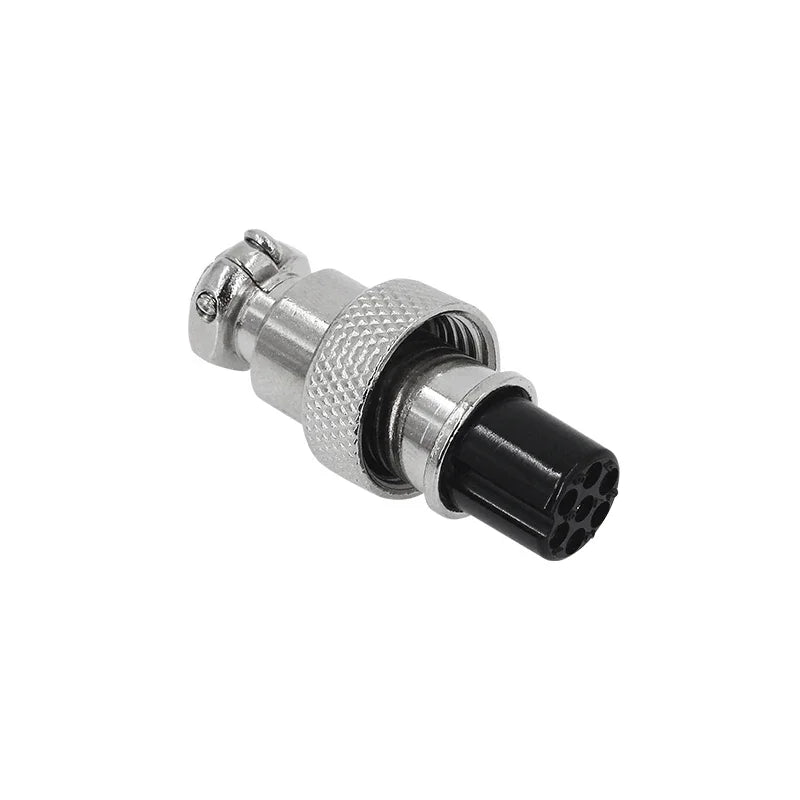 5/10Set GX12 GX16 GX20 Aviation Connector 2 3 4 5 6 7 8 9 10 12 14 15 Pin Docking Fixing Circular Metal Male Female Plug Socket