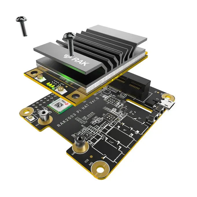 RAK5146 Gateway Concentrator Module for LoRaWAN, SX1303 LoRa Core (SPI or USB, GPS, LBT)