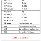 6-30V Micro USB Digital LCD Display Time Delay Relay Module Control Timer Switch Trigger Cycle Module XY-LJ02