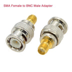 4 pcs/lot 4 Types SMA to BNC RF Adapter for SDR Radio CCTV Ham UV Camera scanner Electronics 50 Ohm