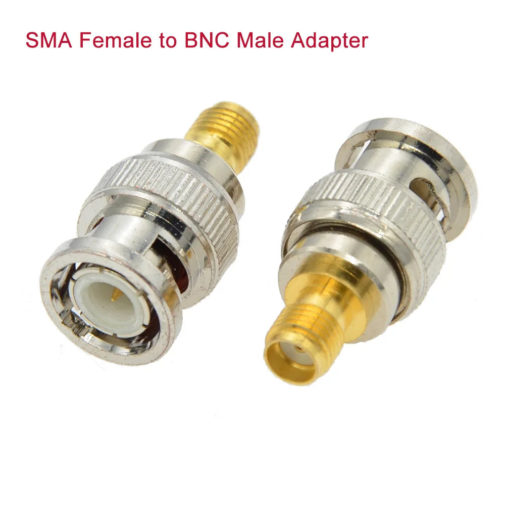 4 pcs/lot 4 Types SMA to BNC RF Adapter for SDR Radio CCTV Ham UV Camera scanner Electronics 50 Ohm