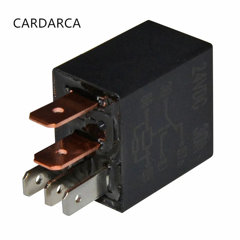 CARDARCA auto relay 4pin 5pin 40A 12V 24V DC car Relay Universal Automotive Violet Relay