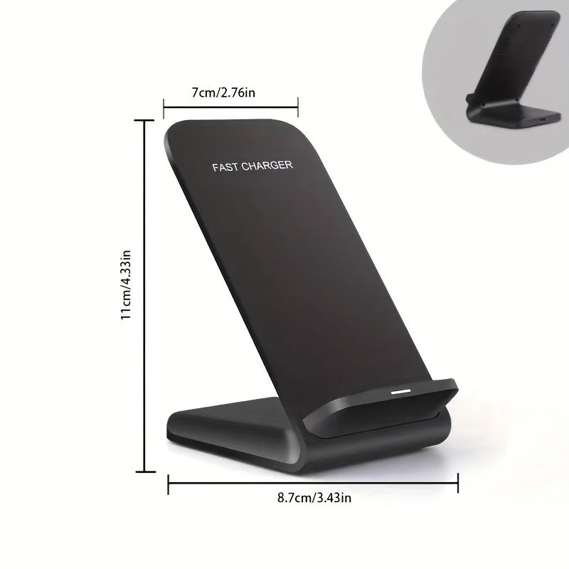 30W  Wireless Charger Stand For IPhone17 16 15 14 13 12 Pro Max 11 XS XR X 8 Samsung S23 S22 Type C Fast Charging Dock Station