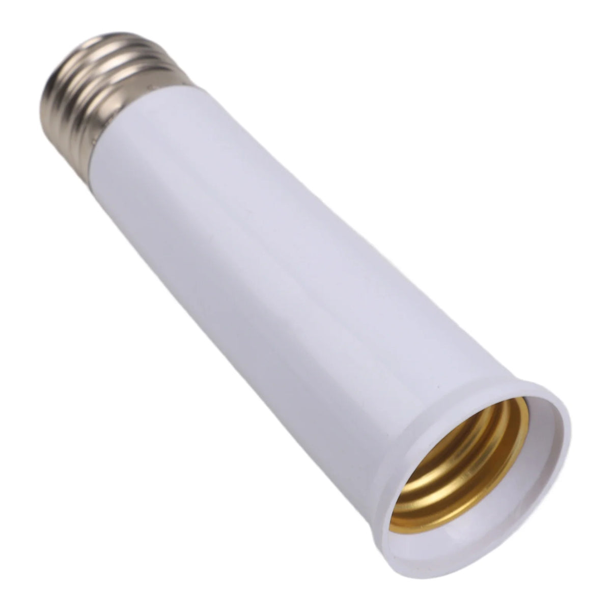 For E27 Extension Adapter Socket for For E27 Screw Base Lighting Devices Including Pendant Lights and Recessed Fixtures