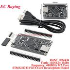 STM32H743VGT6 Core Development Board STM32 ARM System Learning Module STM32H743 H743VI 480MHz Cortex-M7 1024KB Chip 32-bit MCU