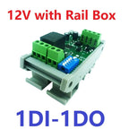 DC12V 1-12Ch Digital Switch DiDo Multifunction RS485 PLC IO Expanding Board Standard Modbus RTU Relay Module