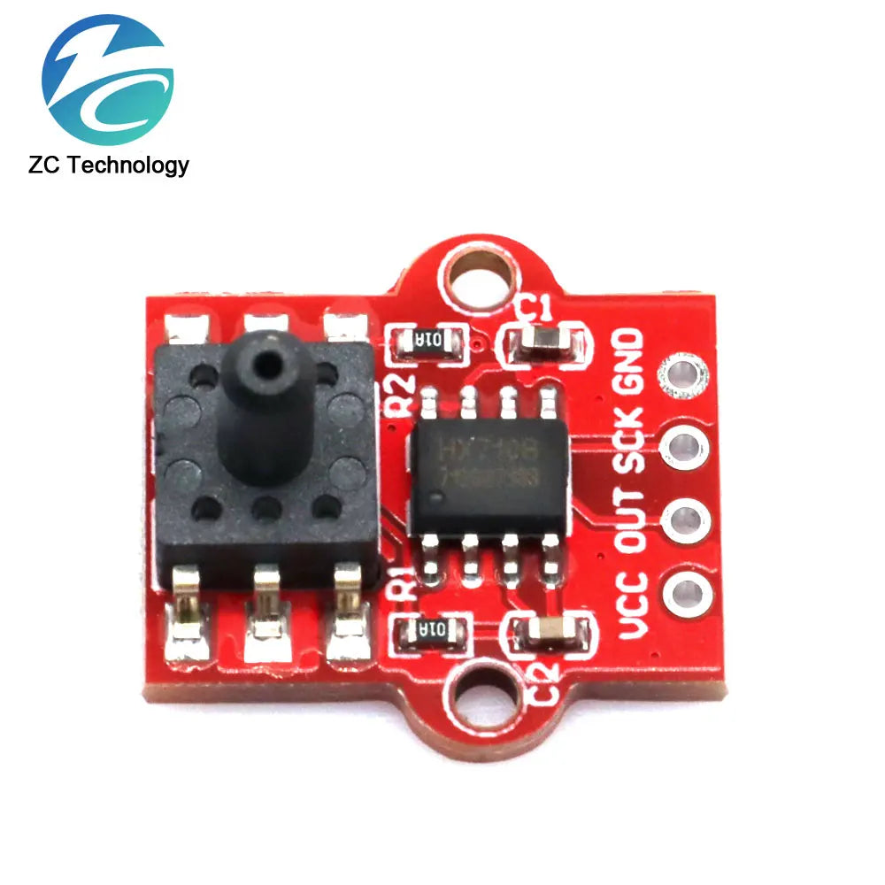 DC 3.3V 5V 0-40KPa Pressure Sensor Module Connect 2.5mm Soft Tube Digital Liquid Water Level Controller Board For Arduino
