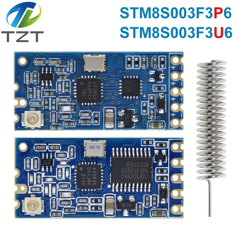 DIYTZT 1/2/3PCS 433Mhz HC-12 SI4463/4438 wireless serial port module 1000m replace bluetooth NEW