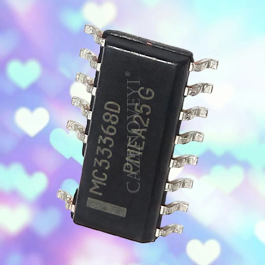 5PCS MC33368D MC33368 MC34074D MC34074AD MC34074 MC74HC125ADR2 HC125AG HC125 MCP2120-I/SL MCP2120 MCP3008-I/SL MCP3008 SOP-14