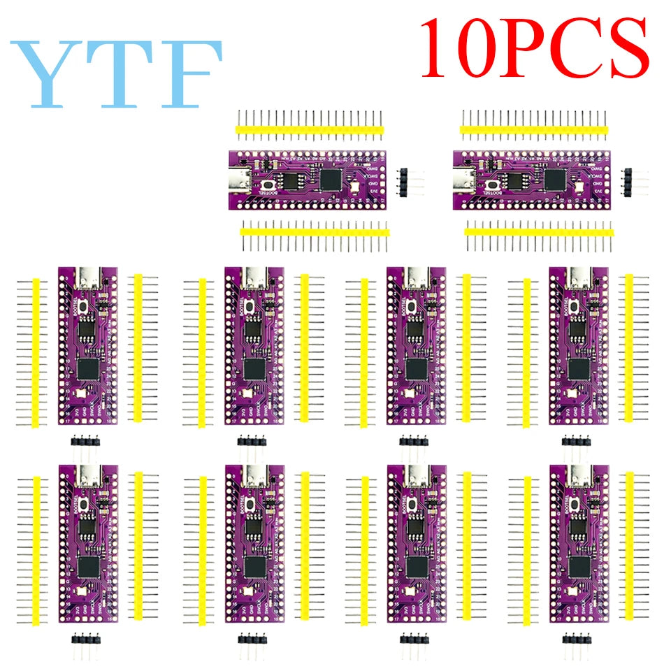 1-10PCS Ultimate Pico RP2040 128Mbit 4/16MB Compatible With Raspberry PI Dual-core Processors