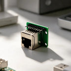 RJ45 Network Port Adapter Board Modular Ethernet Connector Network Interface Breakout Board 8-pin Direct Connection Adapter