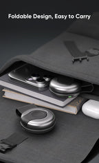 AUFU 3 in 1 Wireless Charging Station Fast Magnetic Foldable Travel Charger Station for iPhone 16 15 14 Pro Apple Watch Airpods