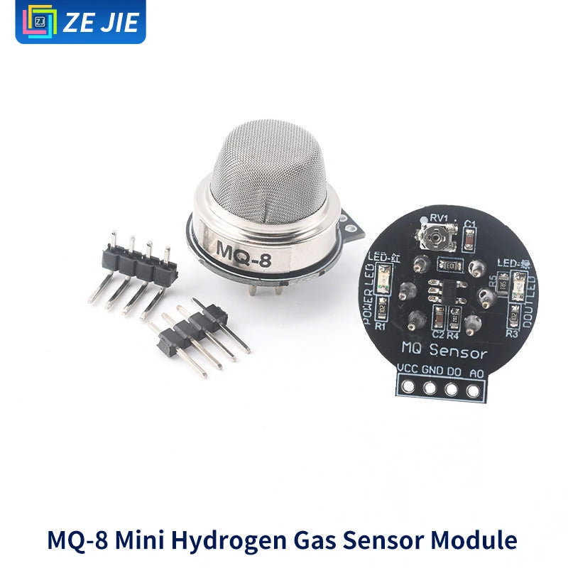 Smoke Gas Sensor Module MQ‑2/3/4/5/6/7/8/9/131/135/136/137, Alcohol Detection
