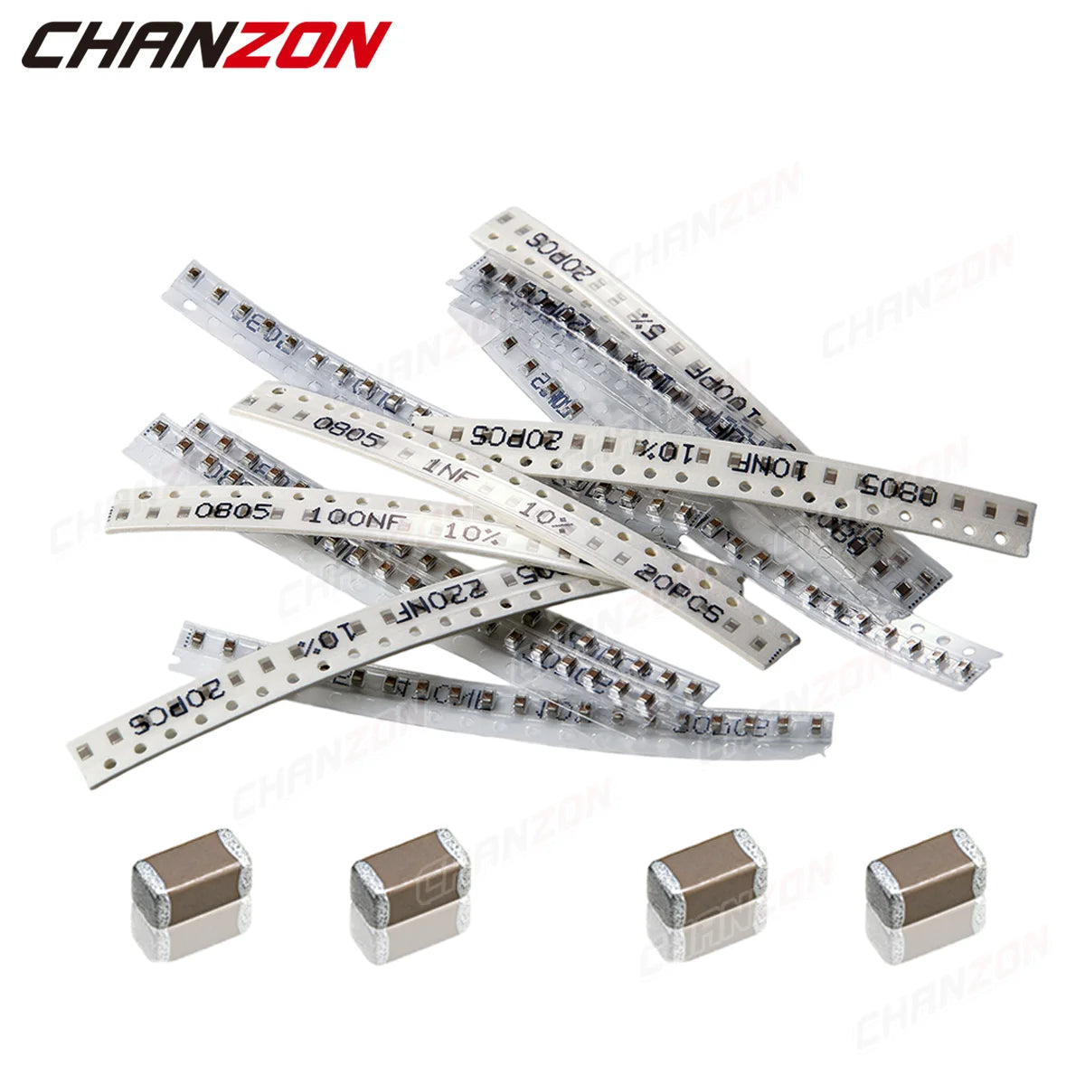 0805 Ceramic Capacitor MLCC 1nF 47uF SMD Assorted Capacitors Kit Surface Mount Electronic Components 1uF 10uF component