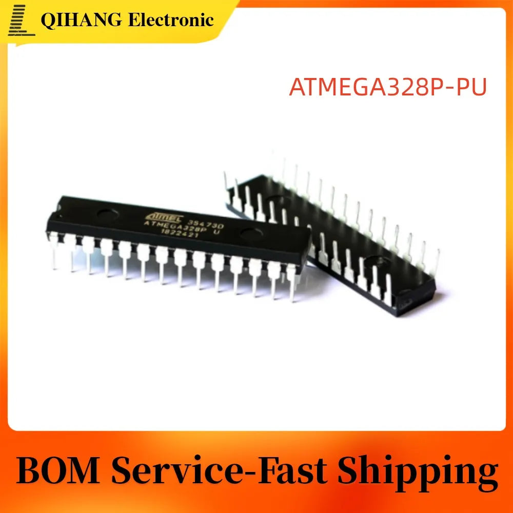 1-10PCS ATMEGA328P-PU ATMEGA328P DIP-28 AVR 32K Flash Memory IC Chip