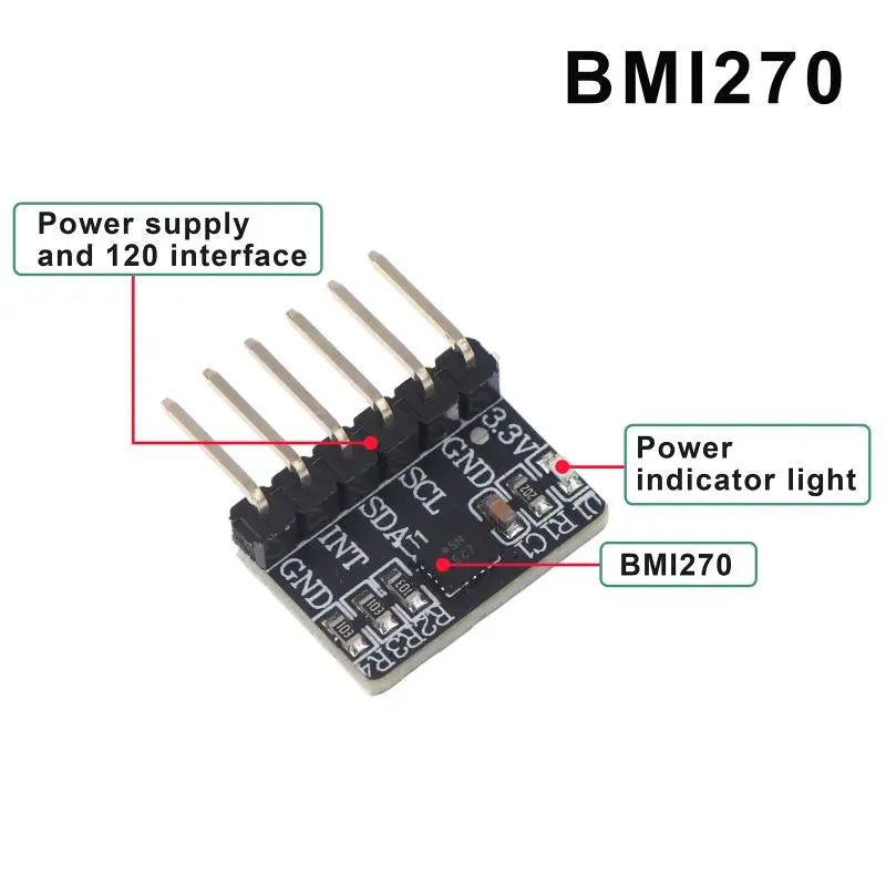 BMI270 Module 6-Axis Attitude Sensor Accelerometer Gyroscope For Motion Tracking And Gaming