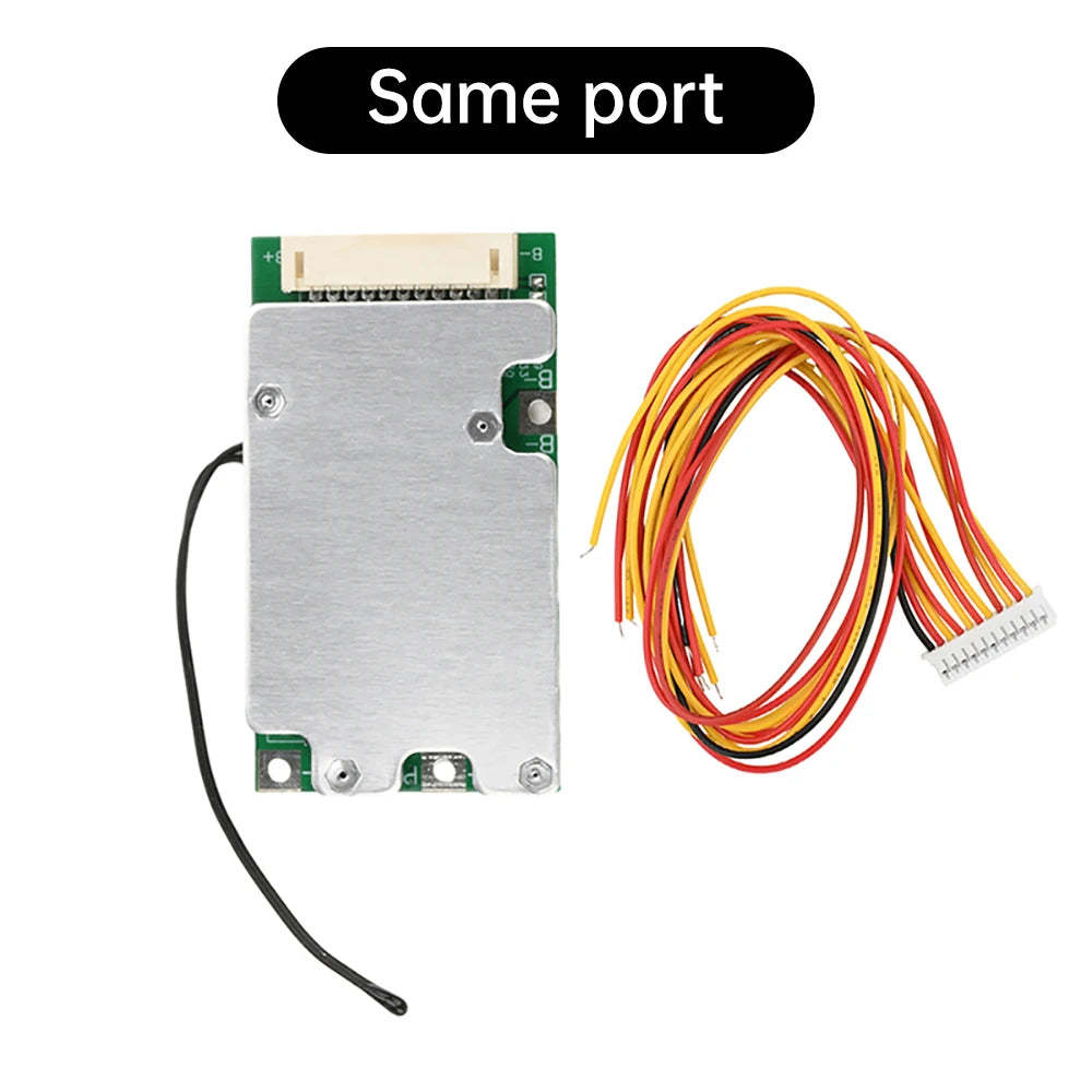 BMS 10S 36V 30A Lithium Battery Protection Board Same Port Split Port with Equalization Battery Balanced Protection Board