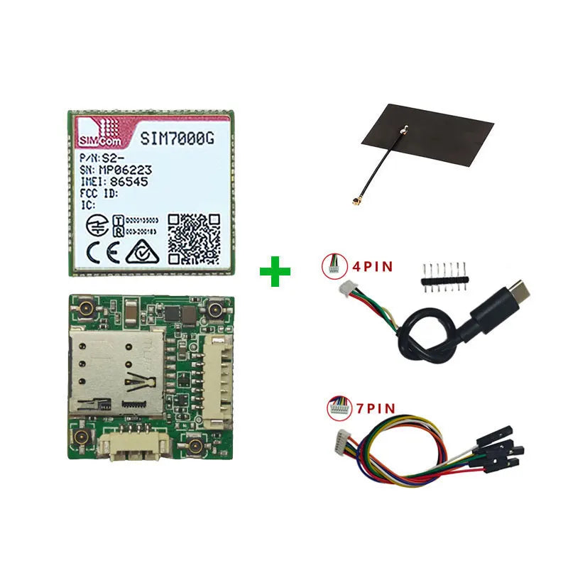 SStock SIMcom SIM7070E/G SIM7000E/G NBIOT CATM LPWA Core Board 1pcs for IoT Wireless Communication