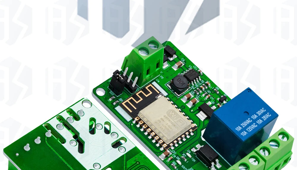 ESP8266 ESP-12F WIFI Wireless Module 1 Channel Relay Shield Overcurrent Protection Wi-Fi Network Relay Module 10A DC 7-30V