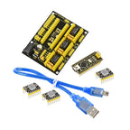 Keyestudio CNC Shield V2/V3/V4 Engraving Machine Kit For Arduino With UNO R3 Or Nano Board A4988/DRV8825 Driver Compatible GRBL