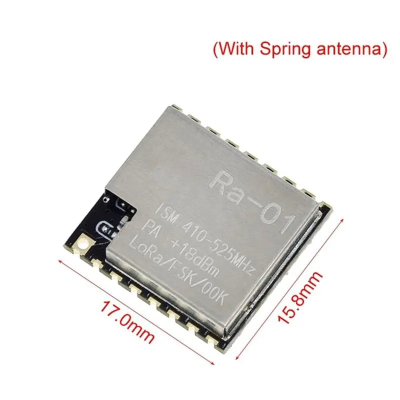 [B24B!】 SPI Interface Ra-01 SX1278 433Mhz Lora Wireless RF Module 3Pcs With Spring Antenna Transmission Module For Arduino