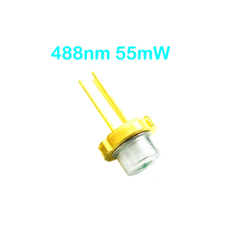1pcs GH04850B2G 488nm 55mW Cyan-Blue Laser Diode TO-18 5.6mm Lazer