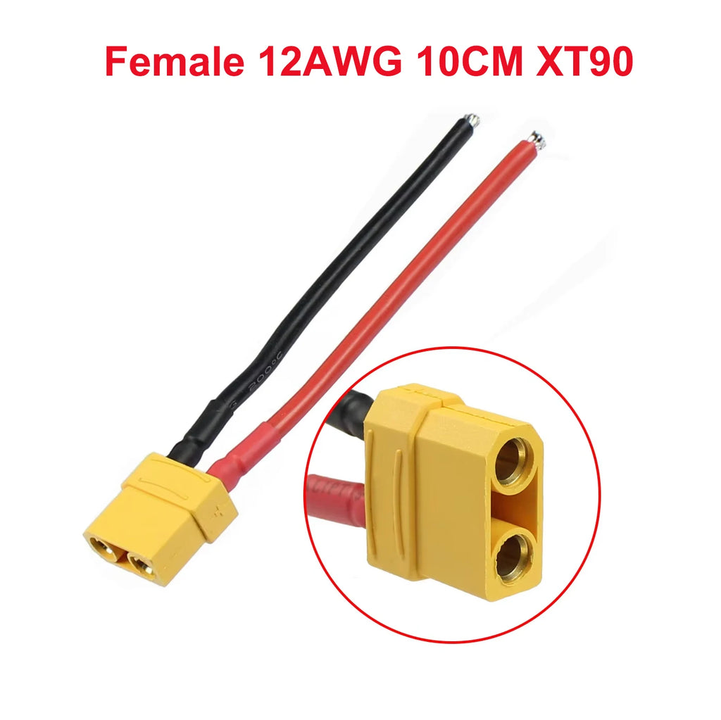 XT30 Connector Adapter Male/Female Plug 15CM 16AWG Silicone Wire Cable for RC FPV Quadcopter Racing Drone Parts