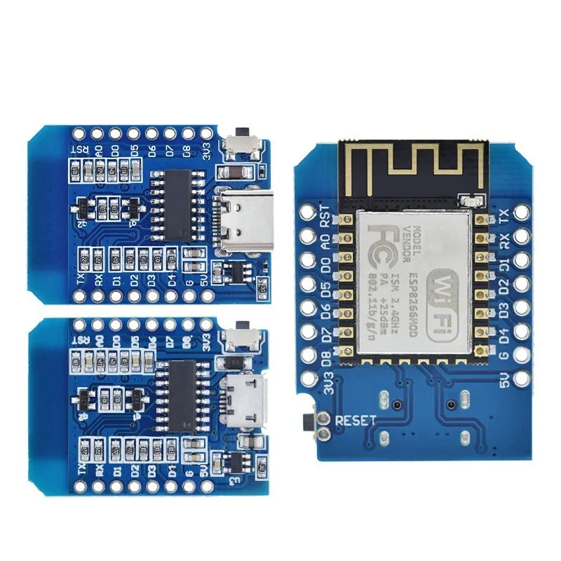 WeMos D1 Mini ESP8266 ESP-12F ESP12 Module WiFi Development Board Micro USB 3.3V Based On ESP-8266EX 11 Digital Pin For Arduino